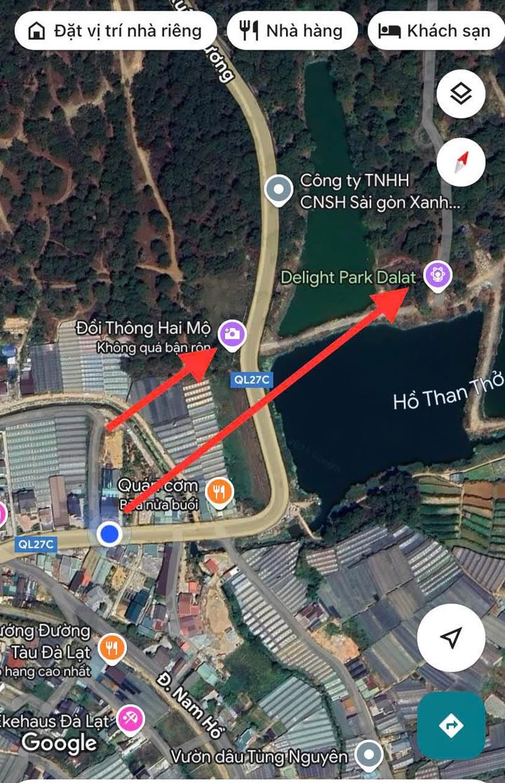 Đất mặt tiền Hồ Xuân Hương Đà Lạt 1324m² giá 33.2 tỷ - Cơ hội đầu tư hiếm có!