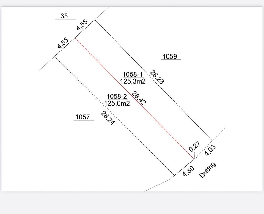 Đất nền Hưng Lộc, Vinh 125m² giá 2.4 tỷ - Đường ô tô tránh nhau