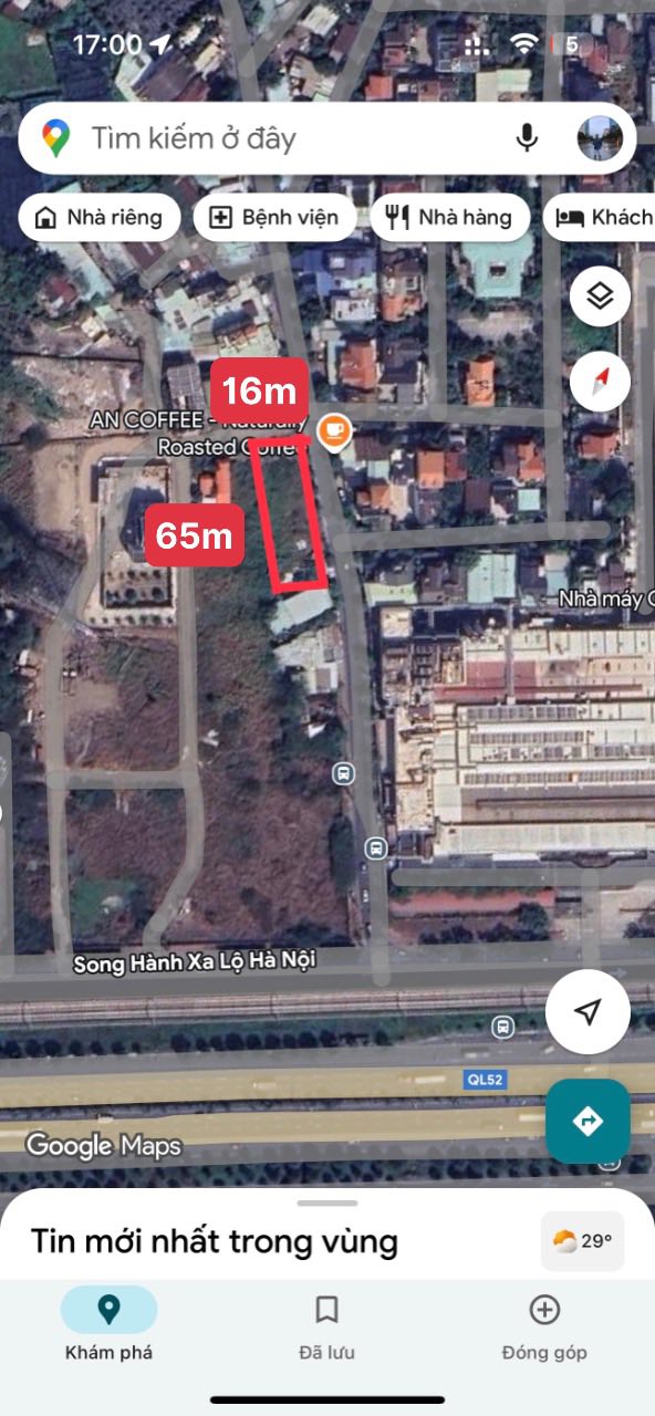 Lô Đất Mặt Tiền Linh Trung 1000m² giá 65 tỷ - Đầu tư sinh lời ngay!