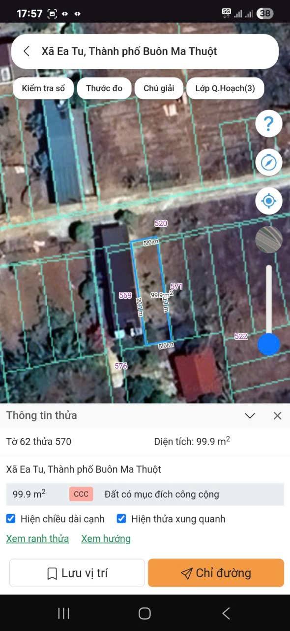 Đất mặt tiền KA8 Tân An 100m² giá 850 triệu - Cơ hội đầu tư tuyệt vời!