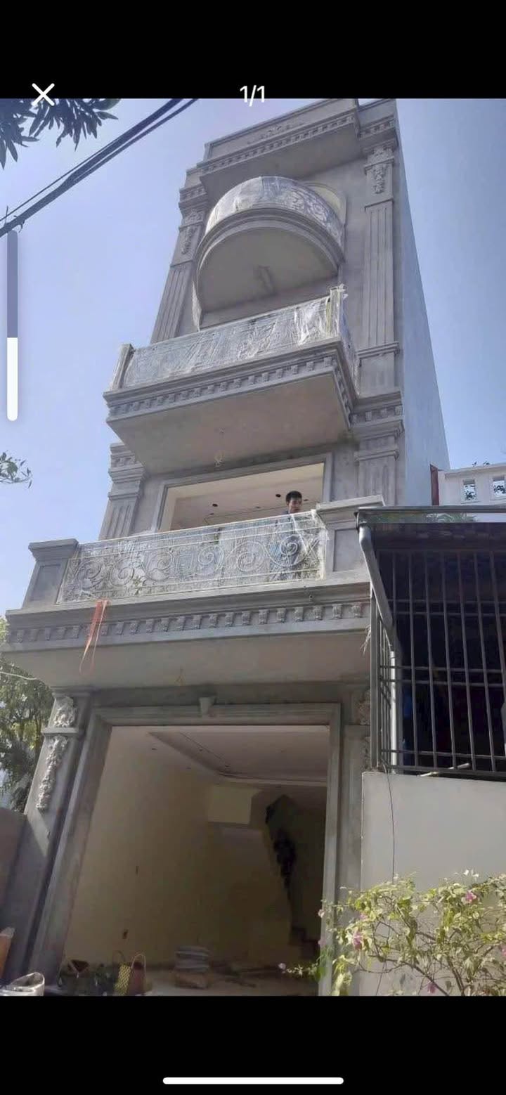 Nhà 4 tầng tại ngã 6 Quán Trữ, Hải Phòng 40.5m² giá 3.8 tỷ - Thiết kế sang trọng, tiện ích đầy đủ!