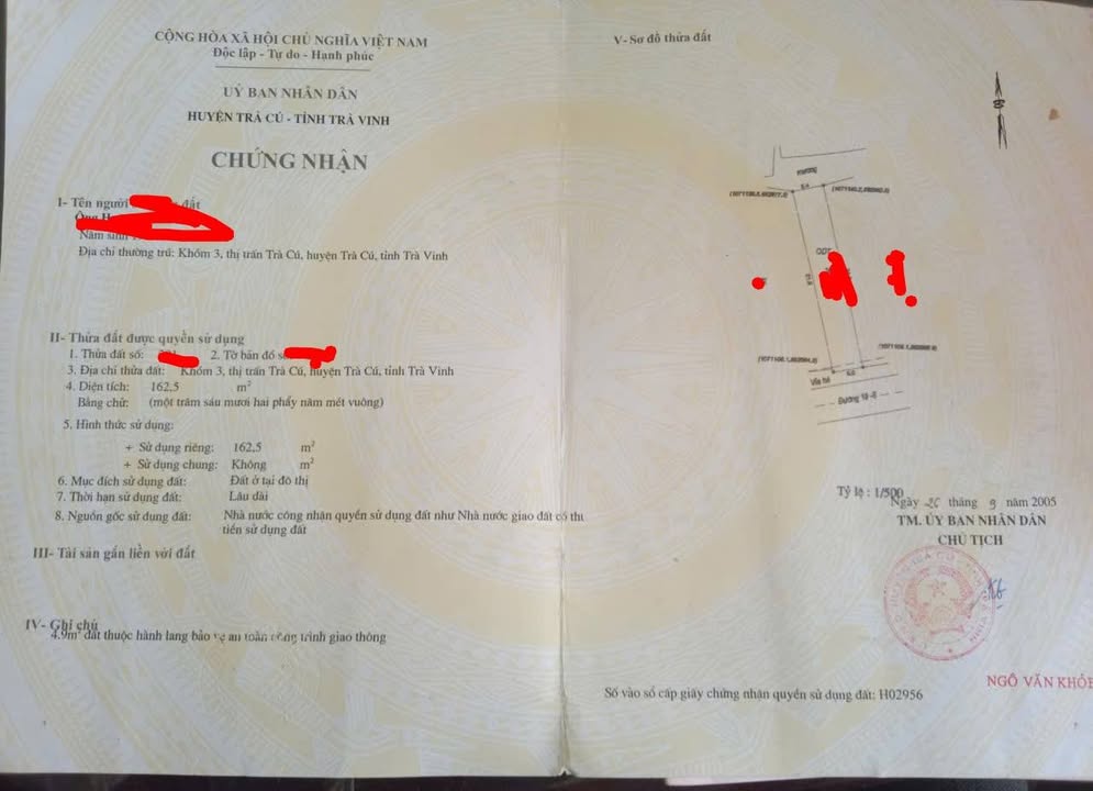 Nhà bán xã Trà Cú, diện tích 155m² - Giáp chợ, thuận tiện kinh doanh!