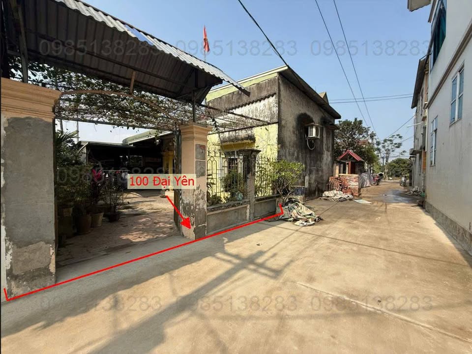 Đất nền 100m² Đại Yên, Chương Mỹ giá 4 tỷ - Cơ hội đầu tư hấp dẫn!