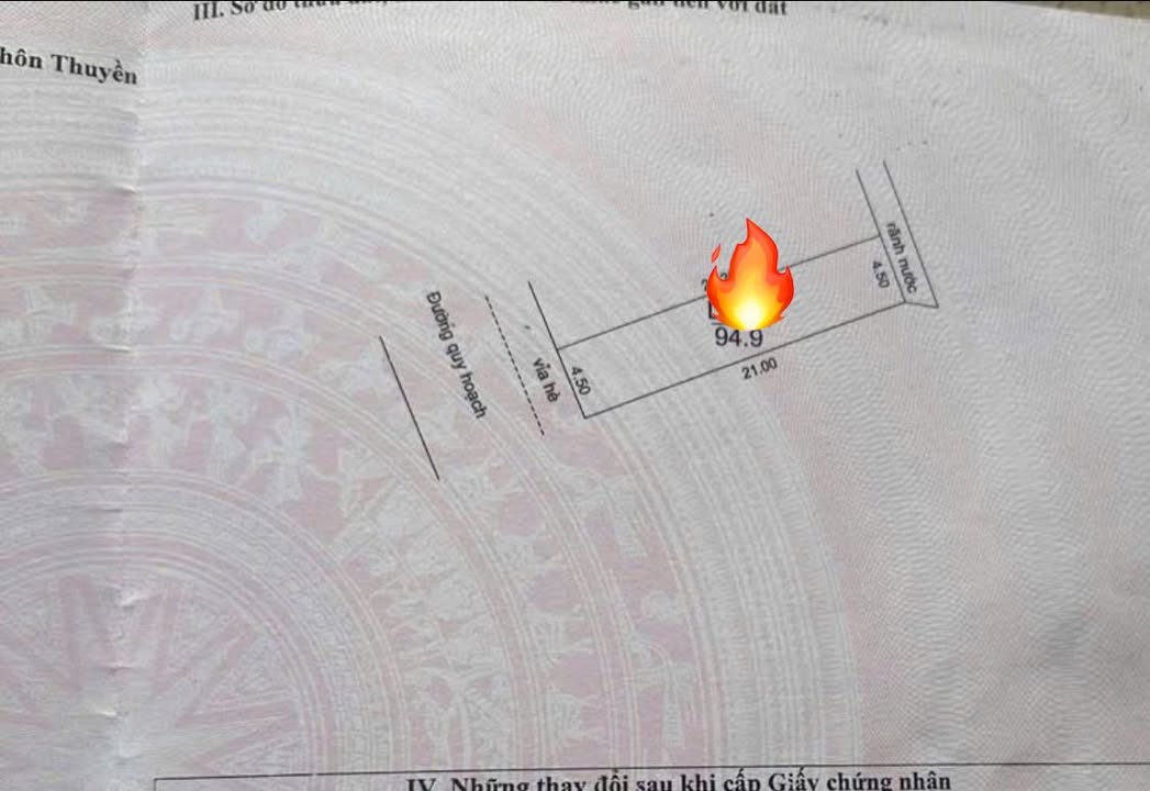 Đất Dĩnh Trì Bắc Giang 95m² giá chỉ 2 tỷ - Đầu tư sinh lời nhanh!