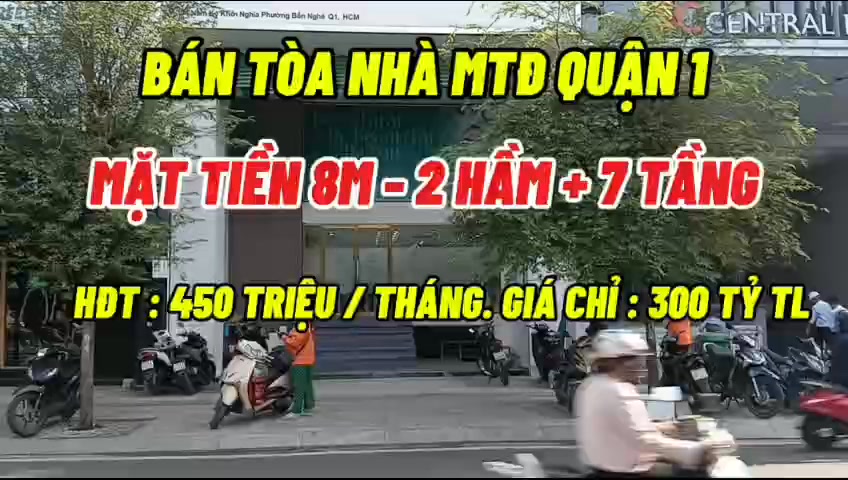 Bán Tòa Nhà FrontHouse 104 Nam Kỳ Khởi Nghĩa, Quận 1 - Diện Tích 113m², HĐT 450 triệu/tháng!