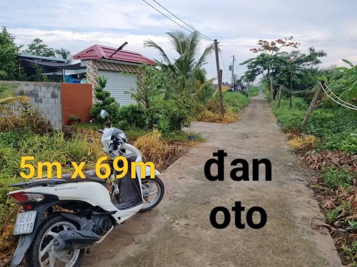 Đất vườn Hòa Phú, Châu Thành 345m² giá 450 triệu - Tiềm năng phát triển cao!