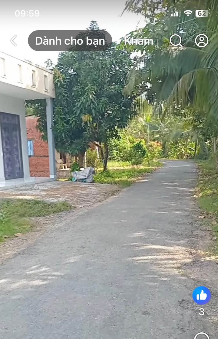 Đất nền 100m² tại Trung Hiệp, Vũng Liêm chỉ 240 triệu - Đầu tư sinh lời ngay!