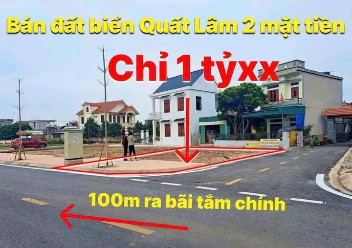 Đất nền Quất Lâm 90m² giá 1 tỷ - Cơ hội đầu tư hiếm có!