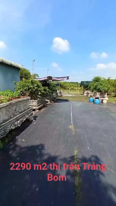 Đất phát triển khu vui chơi giải trí tại Trảng Bom Đồng Nai 2290m² - Cơ hội đầu tư hấp dẫn!
