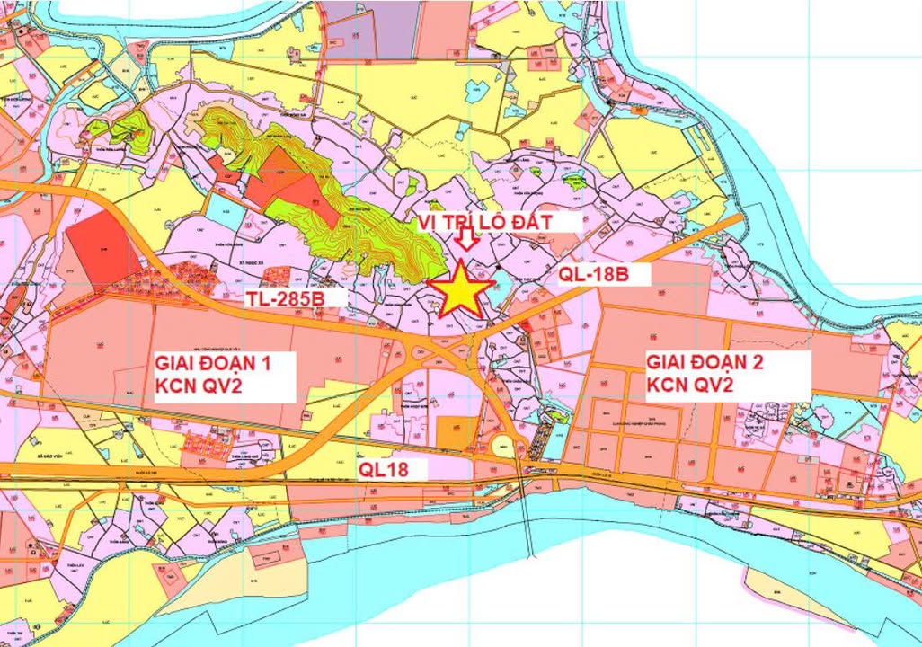Đất nền Ngọc Xá, Quế Võ, Bắc Ninh 70m² giá chỉ 1 tỷ - Cơ hội vàng đầu tư!