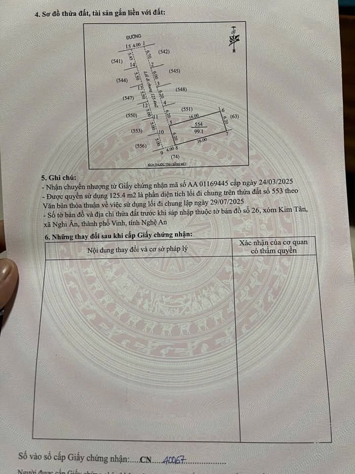 Đất nền Nghi Ân, Vinh 99.1m² giá 1.6 tỷ - Vị trí đẹp, thuận tiện giao thông!