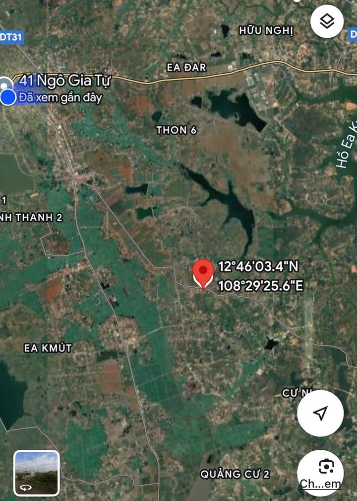 Đất thổ cư Cư Ni, Ea Kar, Đắk Lắk 3000m² giá 1.575 tỷ - Cơ hội đầu tư tuyệt vời!