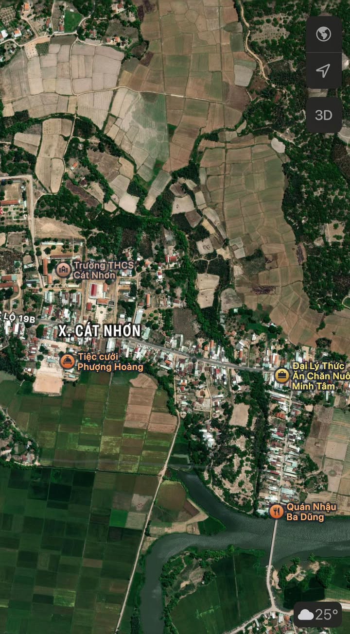 Đất nền Cát Nhơn Phù Cát 200m² giá thỏa thuận - Mặt tiền QL19B thuận lợi kinh doanh!