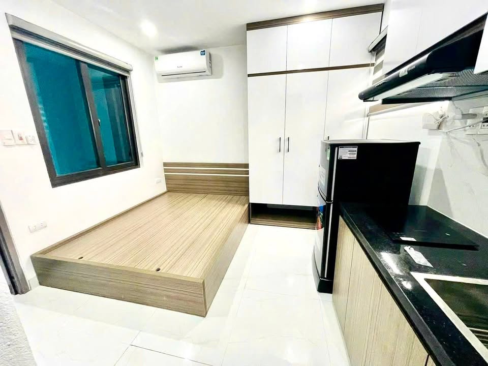 Phòng trọ cho thuê Vĩnh Phúc, Ba Đình 25m² giá chỉ 4.1 triệu - Thiết kế hiện đại, tiện nghi đầy đủ