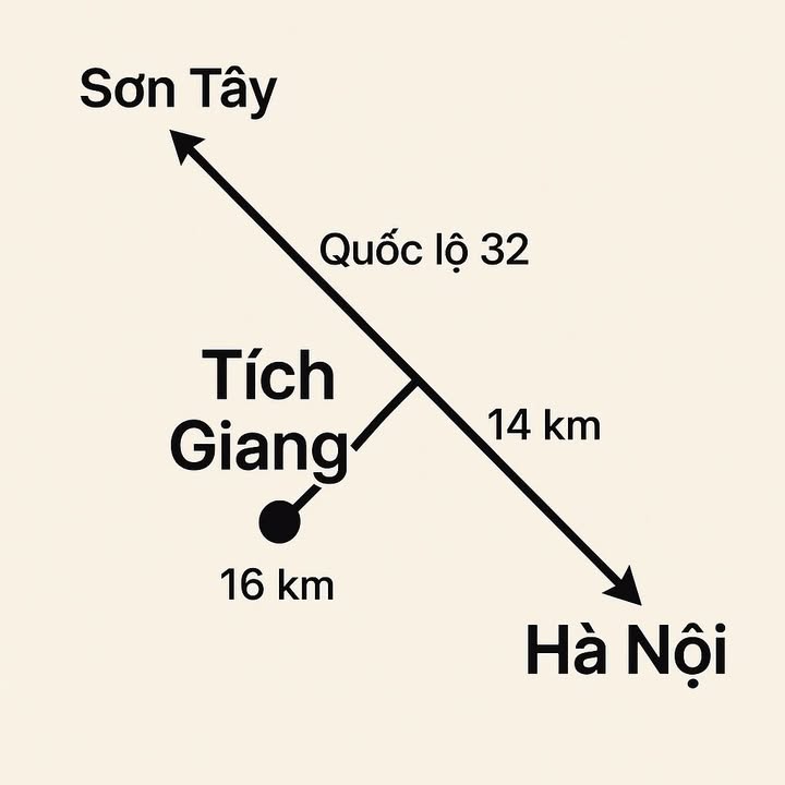 Đất Tích Giang Phúc Thọ 80m² giá chỉ từ 2x triệu - Ô tô vào tận nơi!