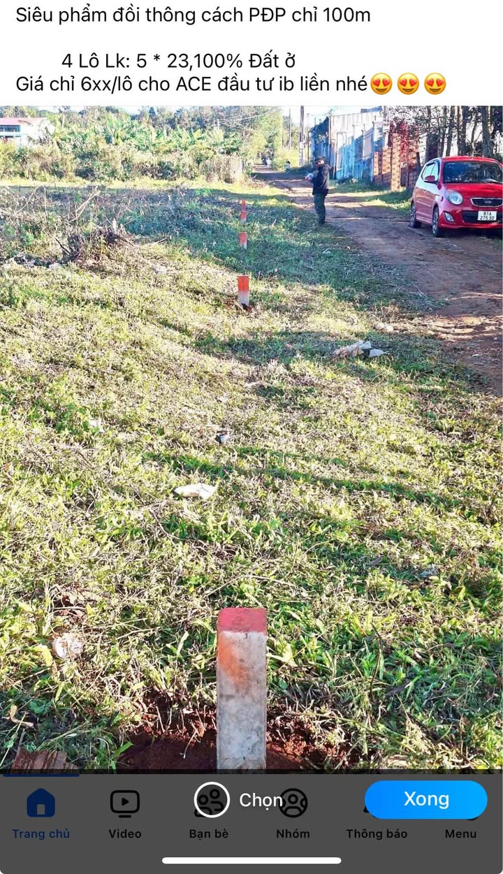 Đất thổ cư xã Ia Dêr 115m² giá 570 triệu - Cơ hội đầu tư tuyệt vời!