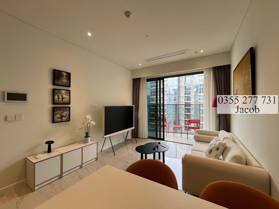 Căn hộ 2PN The Opera Metropole Thủ Thiêm 85m² giá 45 triệu - View sông tuyệt đẹp!