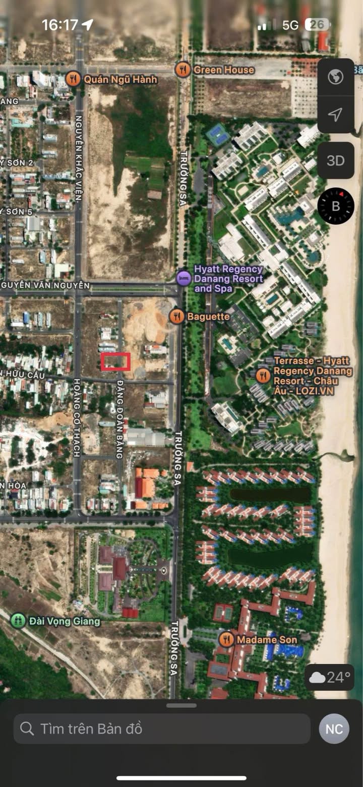 Lô đất biển Hòa Hải Đà Nẵng 137.5m² - Đầu tư sinh lời ngay lập tức!