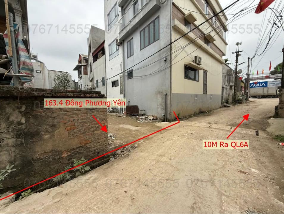 Đất nền 163.4m² Đông Phương Yên, Chương Mỹ - Sổ đỏ chính chủ chỉ 7 tỷ!