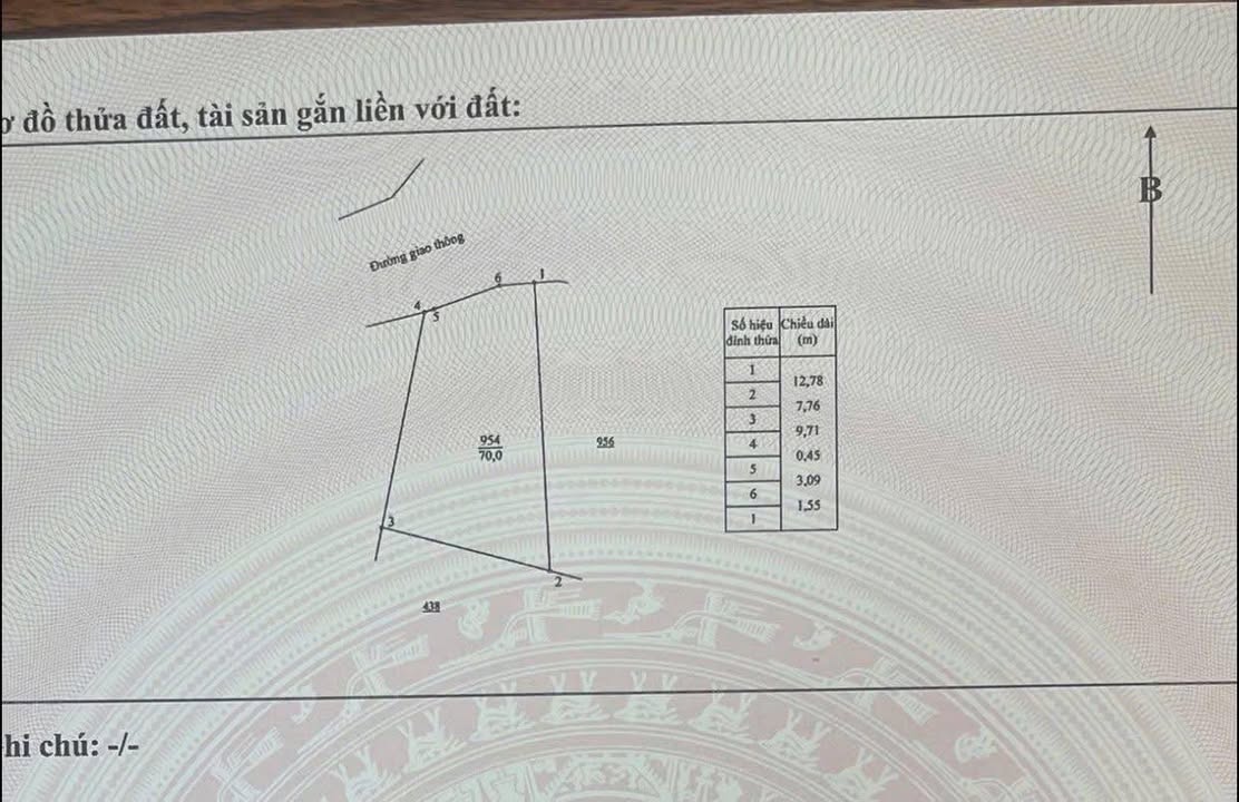 Đất thổ cư 70m² tại phường Quán Triều, Thái Nguyên - Cơ hội đầu tư tuyệt vời!