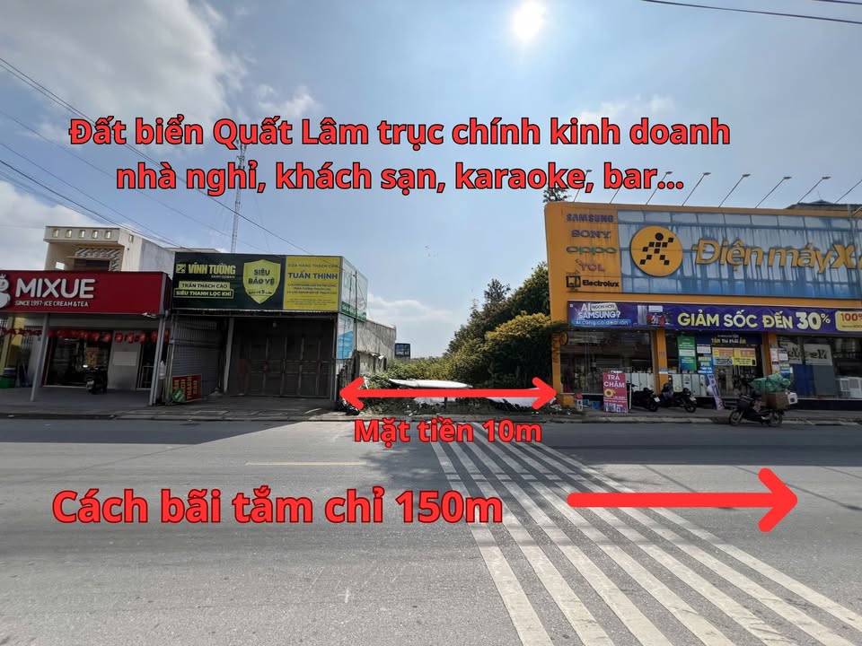 Đất biển Quất Lâm 82m² giá 2.49 tỷ - Mặt tiền đẹp, kinh doanh đỉnh cao!
