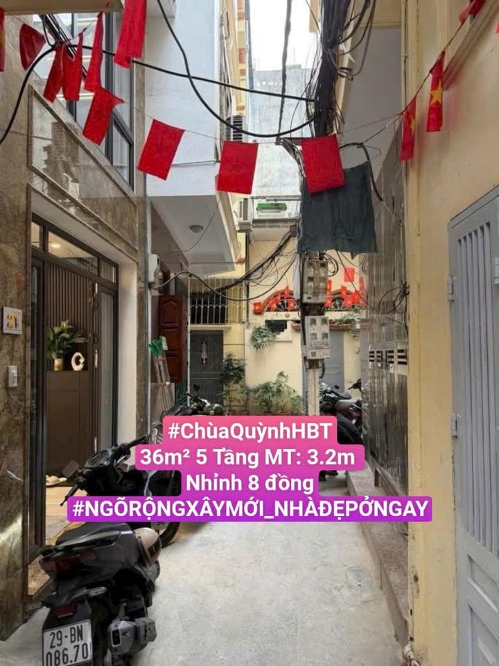 Nhà đẹp Chùa Quỳnh 36m² giá 8 tỷ - Xây mới, chính chủ bán gấp!