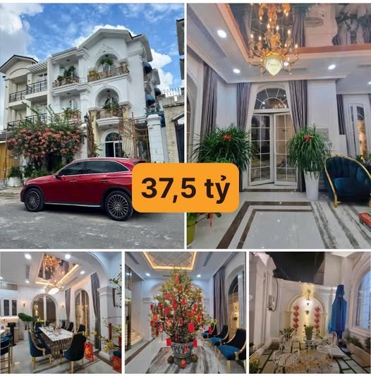 Biệt thự cao cấp Đặng Thùy Trâm, Bình Thạnh 200m² giá 37.5 tỷ - Sẵn sàng vào ở!