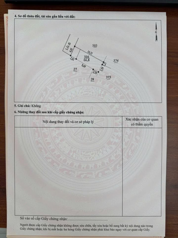 Lô đất Dân Quyền, Tam Nông, Phú Thọ 66.8m² giá chỉ 400 triệu - Cơ hội đầu tư tuyệt vời!