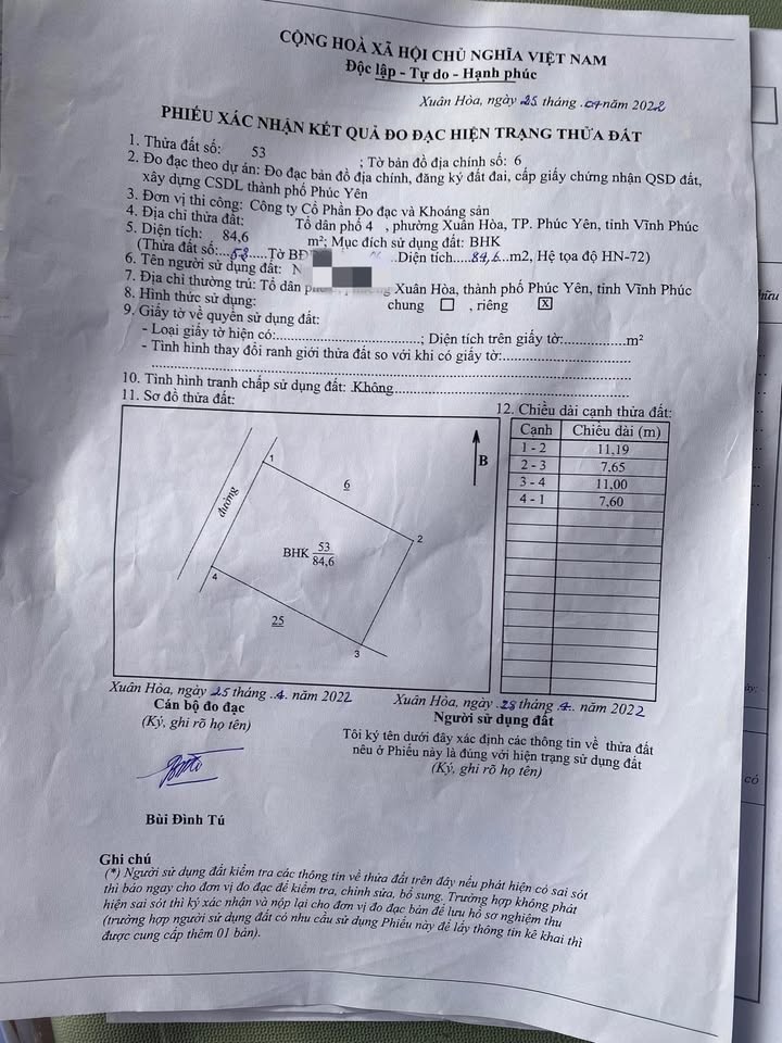 Đất nền Xuân Hòa 84m² giá thỏa thuận - Mặt tiền 7m, đầu tư sinh lời!