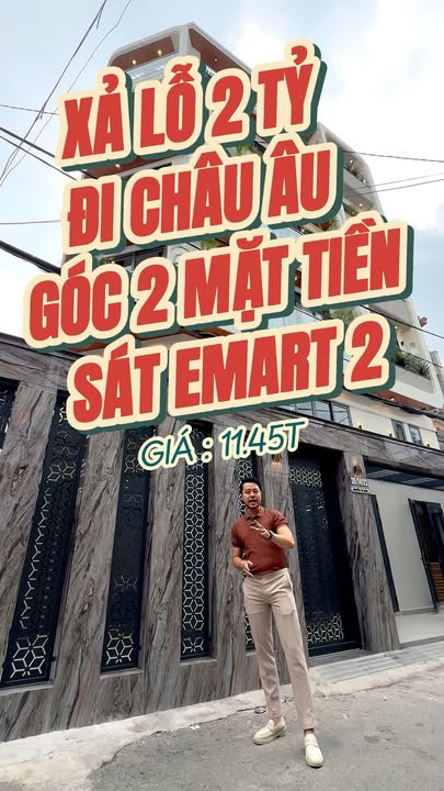 Nhà mặt tiền đường Phan Huy Ích, Gò Vấp 105m² giá 11.399 tỷ - Nhà cực chất, vào ở ngay!