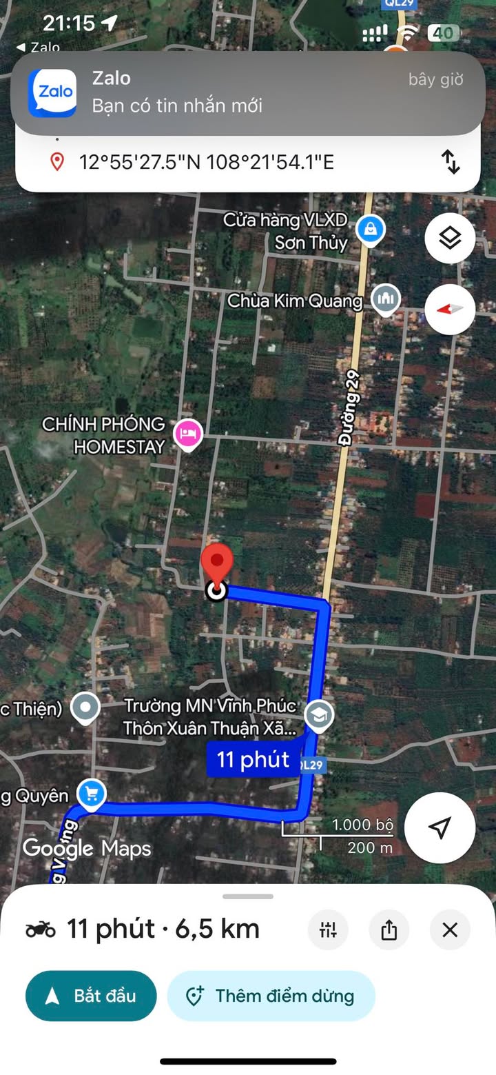 Đất Phú Xuân Krông Năng 900m² giá 95 triệu/m² - Mặt tiền đường thông tiện lợi!