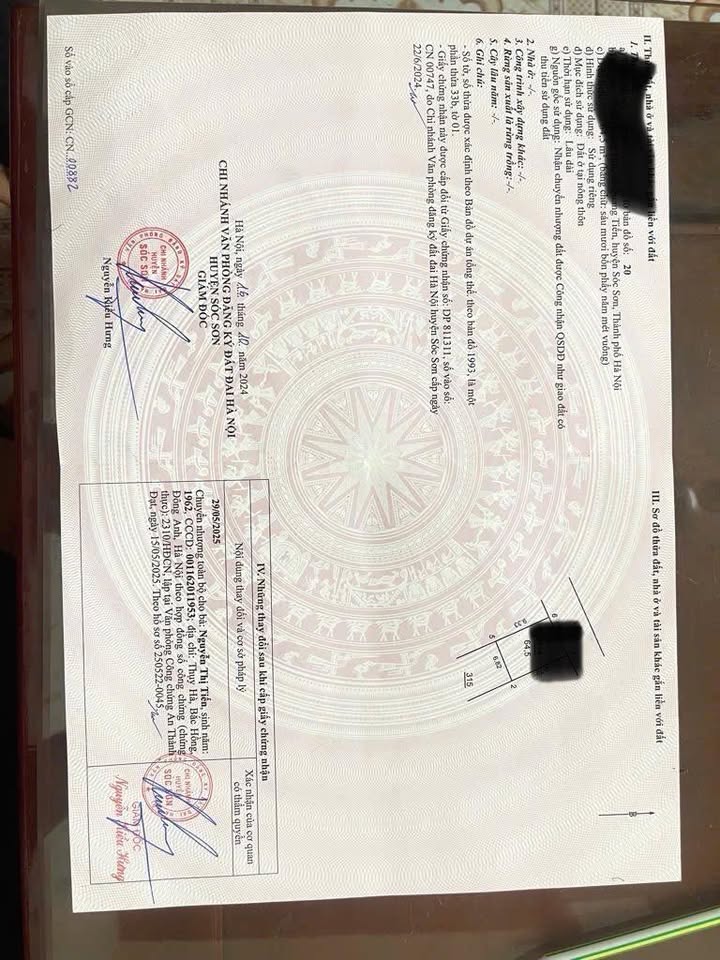 Nhà cấp 4 thôn Quảng Hội, Sóc Sơn 65m² giá 20 tỷ - Sẵn cho thuê dòng tiền!