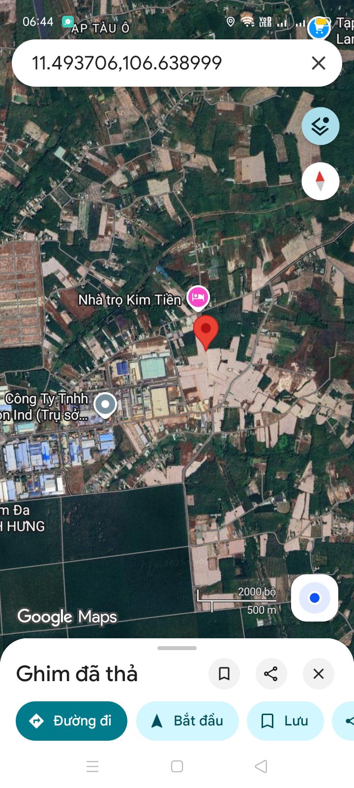 Đất thổ cư 650m² tại khu phố 7, phường Minh Hưng - Đầu tư lý tưởng cho nhà trọ!