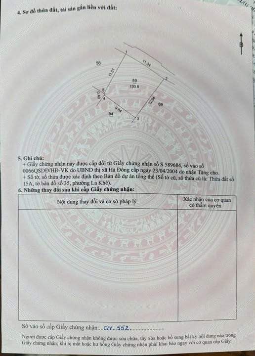 Đất La Khê, Hà Đông 131m² giá 20.186 tỷ - Cơ hội đầu tư sinh lời!