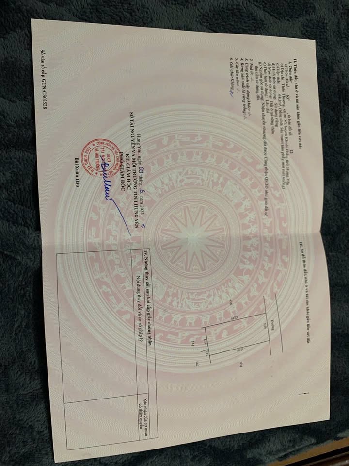 Đất thổ cư tại Thôn Thượng, An Vĩ, Khoái Châu 68m² giá chỉ 1 tỷ - Đầu tư sinh lời ngay!