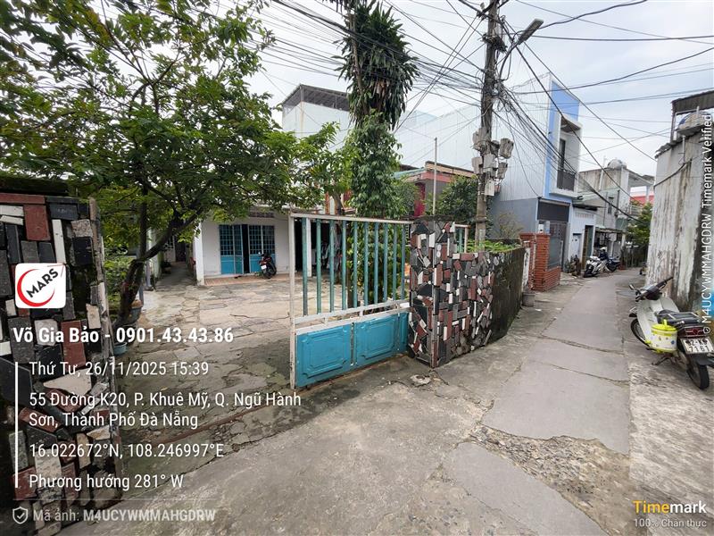 Đất Khuê Mỹ, Ngũ Hành Sơn, Đà Nẵng 206.8m² - Chính chủ, giá thỏa thuận!