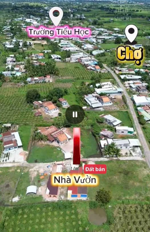 Đất thổ cư 127m² tại Hàm Liêm - Gần đường nhựa chỉ 30m - Sổ hồng đầy đủ!