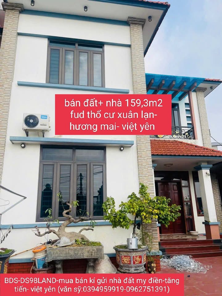 Đất thổ cư Hương Mai, Việt Yên 159m² giá 3 tỷ - Ô tô vào tận sân!