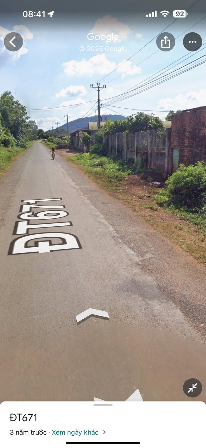 Đất nền 500m² mặt tiền đường nhựa Ia Băng, Đăk Đoa - Giá chỉ 1.25 tỷ!