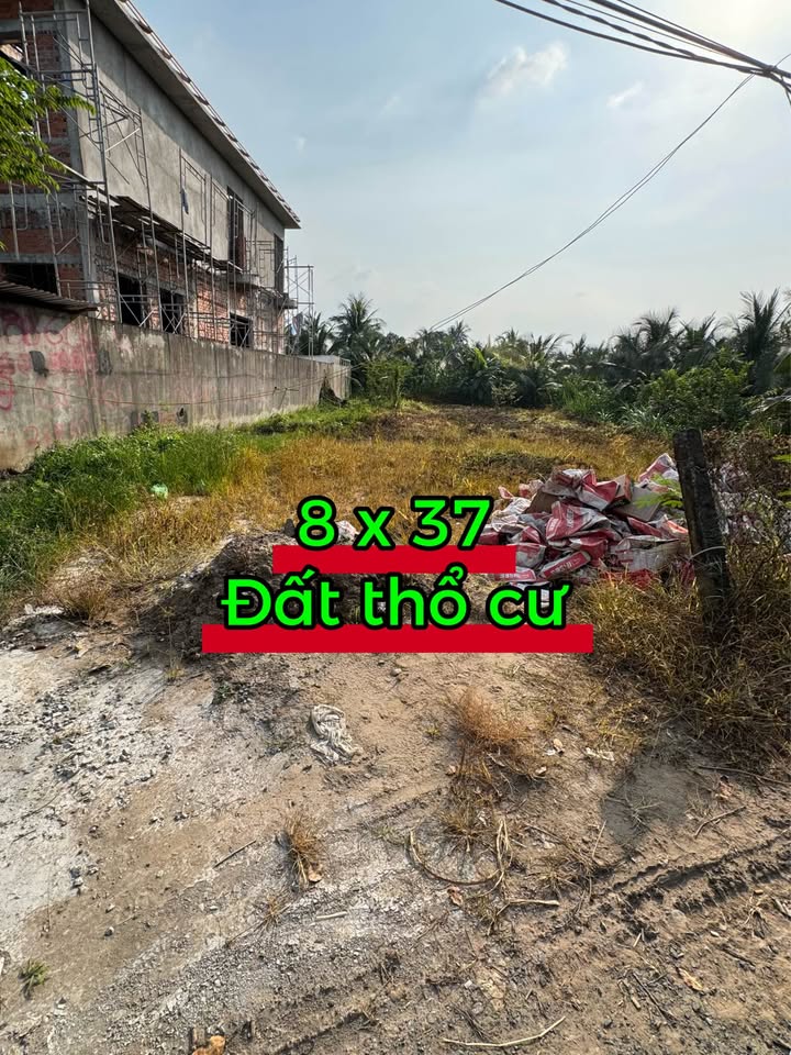 Đất nền thổ cư 296m² tại Gò Rừng, Chợ Gạo - Giá 1.2 tỷ, chính chủ bán!