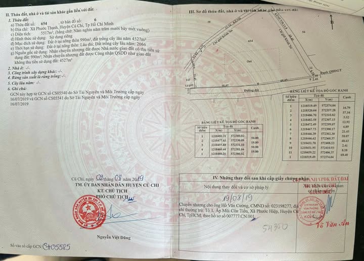 Đất nền Phước Thạnh Củ Chi 6000m² giá 25 tỷ - Phân lô đẹp, cơ hội đầu tư hấp dẫn!