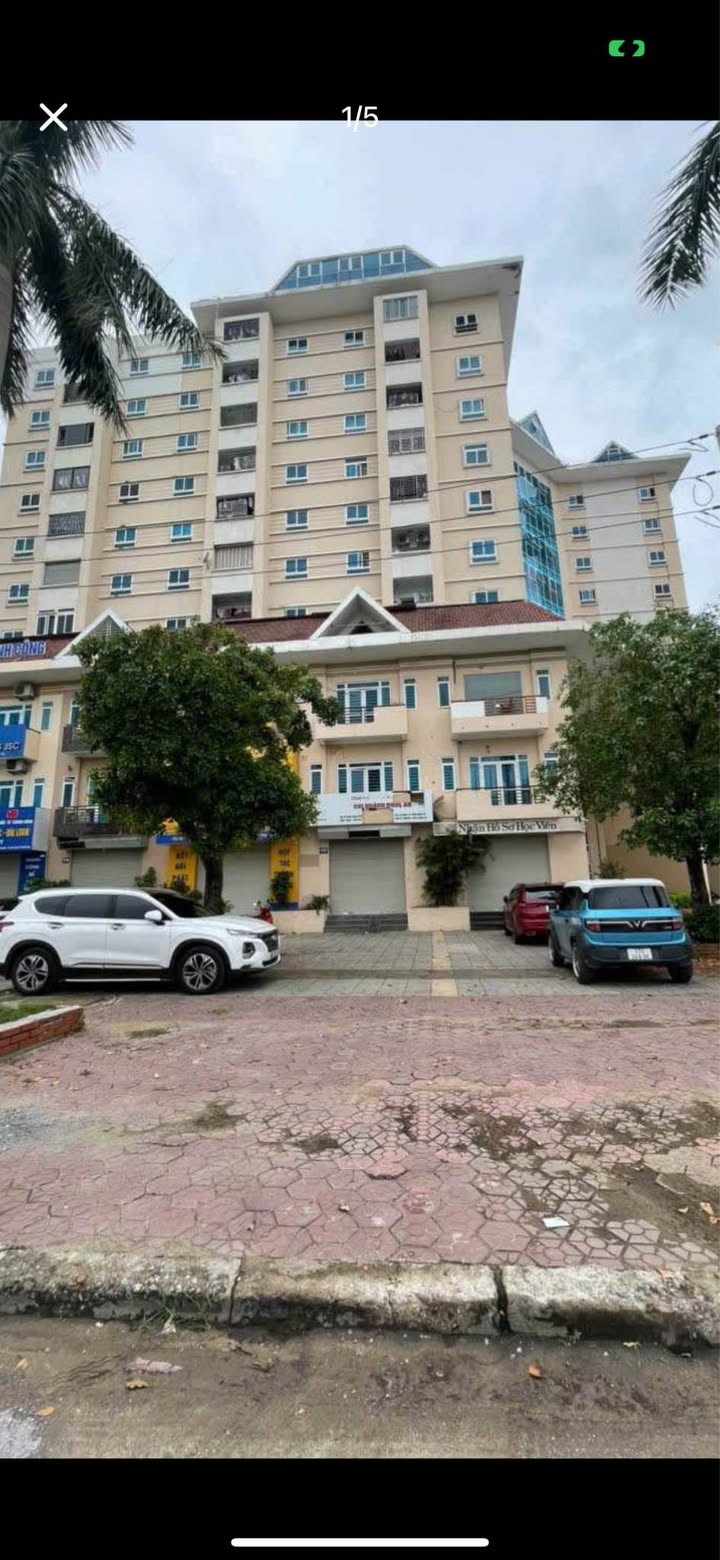 Shophouse 4 tầng đường Lê Nin, Vinh 340m² giá 12 tỷ - Sổ đỏ chính chủ!