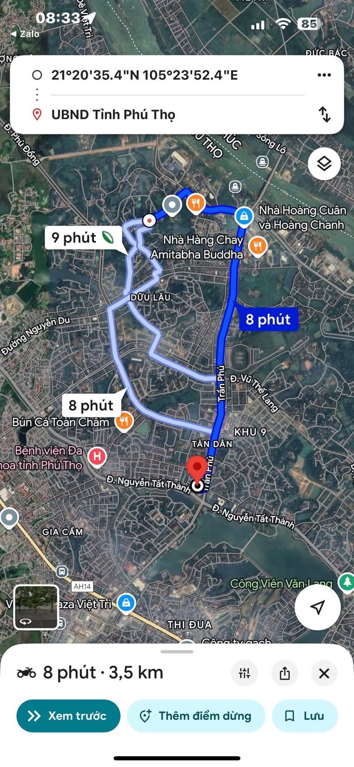 Đất thổ cư 102,5m² tại Phường Việt Trì - Giá chỉ 1 tỷ - Dân cư đông đúc!