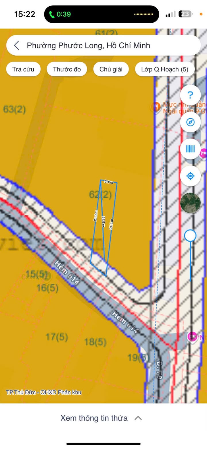 Đất mặt tiền đường 79, Phước Long B, Quận 9 - Diện tích 136.7m², giá 8.4 tỷ, đầu tư sinh lời ngay!