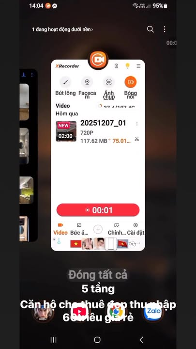 Căn hộ 5 tầng Lý Tự Trọng, Hải Châu 105m² giá 13 tỷ - Dòng tiền khủng đều tay!