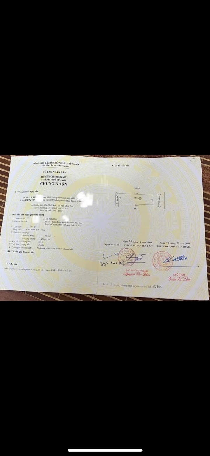 Đất nền 90m² tại Chúc Sơn, Hà Nội - Vị trí đắc địa, giá chỉ 5 tỷ!