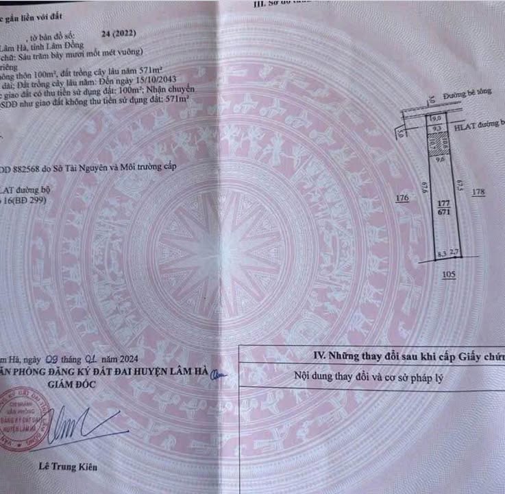 Đất nền Nam Hà 671m² giá 850 triệu - Lô siêu đẹp phong thủy tốt!