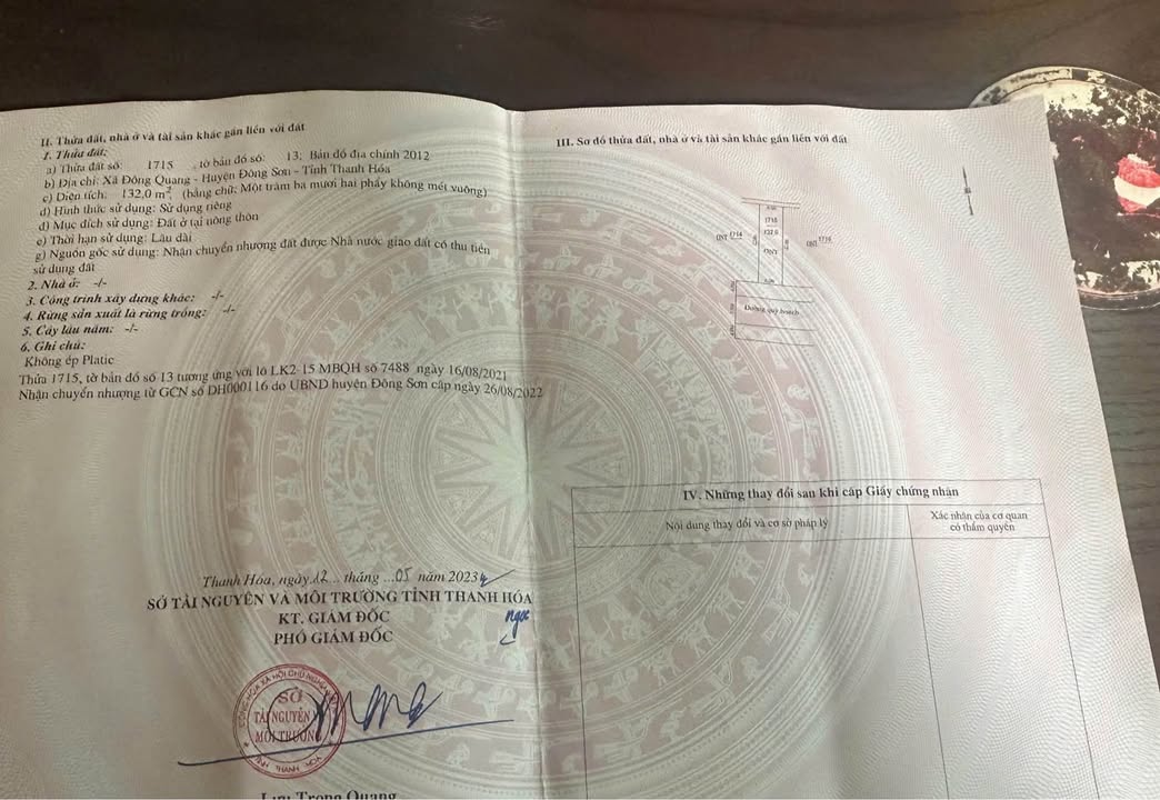 Đất nền mặt tiền 6m tại xã Đông Quang, 132m², chỉ 1.1 tỷ - Cơ hội đầu tư tuyệt vời!