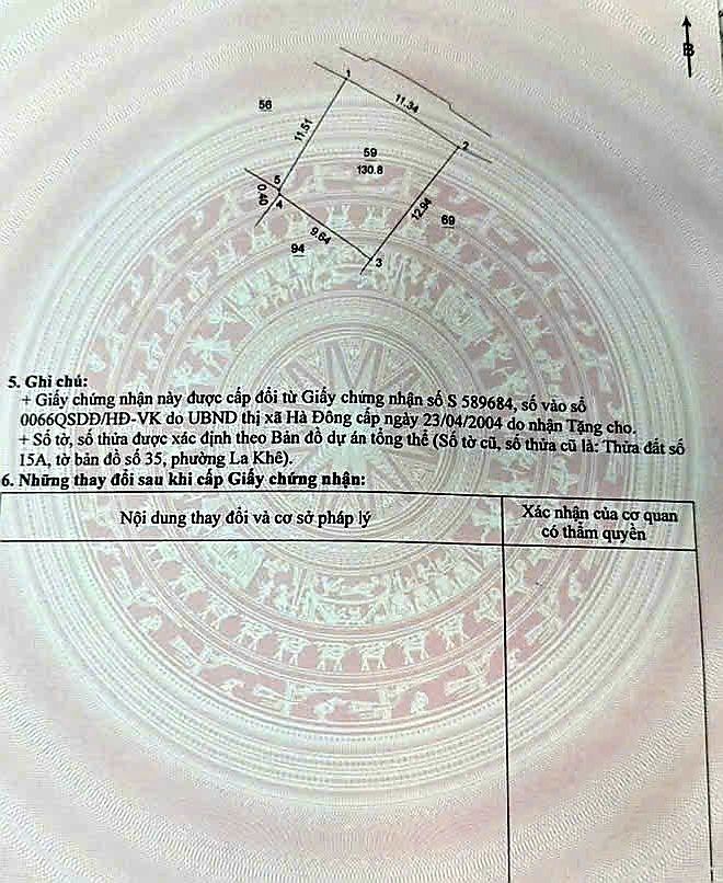 Đất nền 131m² Phan Đình Giót, La Khê, Hà Đông - Cơ hội đầu tư sinh lời cao!