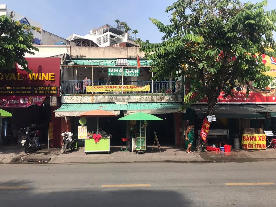 Nhà mặt tiền Nơ Trang Long, Bình Thạnh 160m² giá 35 triệu - Mặt tiền kinh doanh sầm uất!
